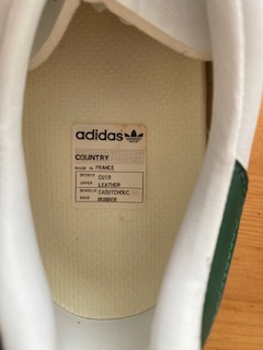 Made in France adidas COUNTRY US9 ヴィンテージ_画像2