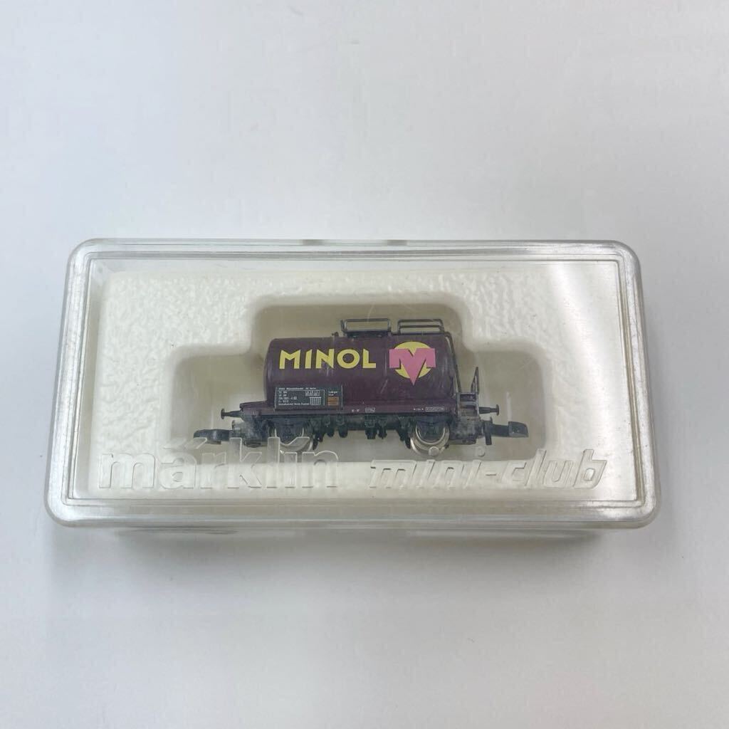 メルクリン ZゲージMINOL 8203 タンク貨車 mini-club　メルクリンミニクラブ marklin Marklin 鉄道模型_画像8