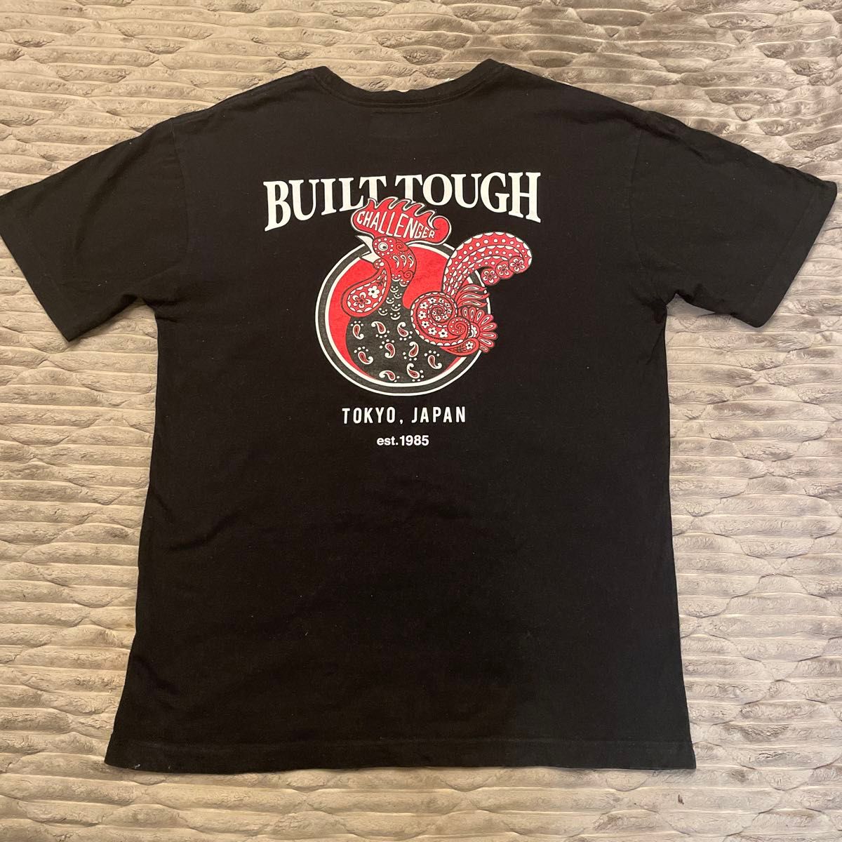 チャレンジャー　challenger Tシャツ　BUILT TOUGH