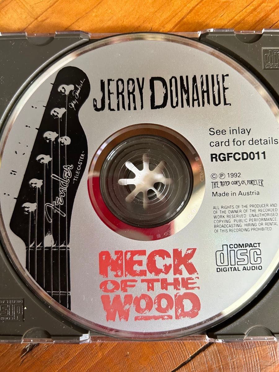 ジェリー・ドナヒュー　JERRY DONAHUE /NECK OF THE WOOD 