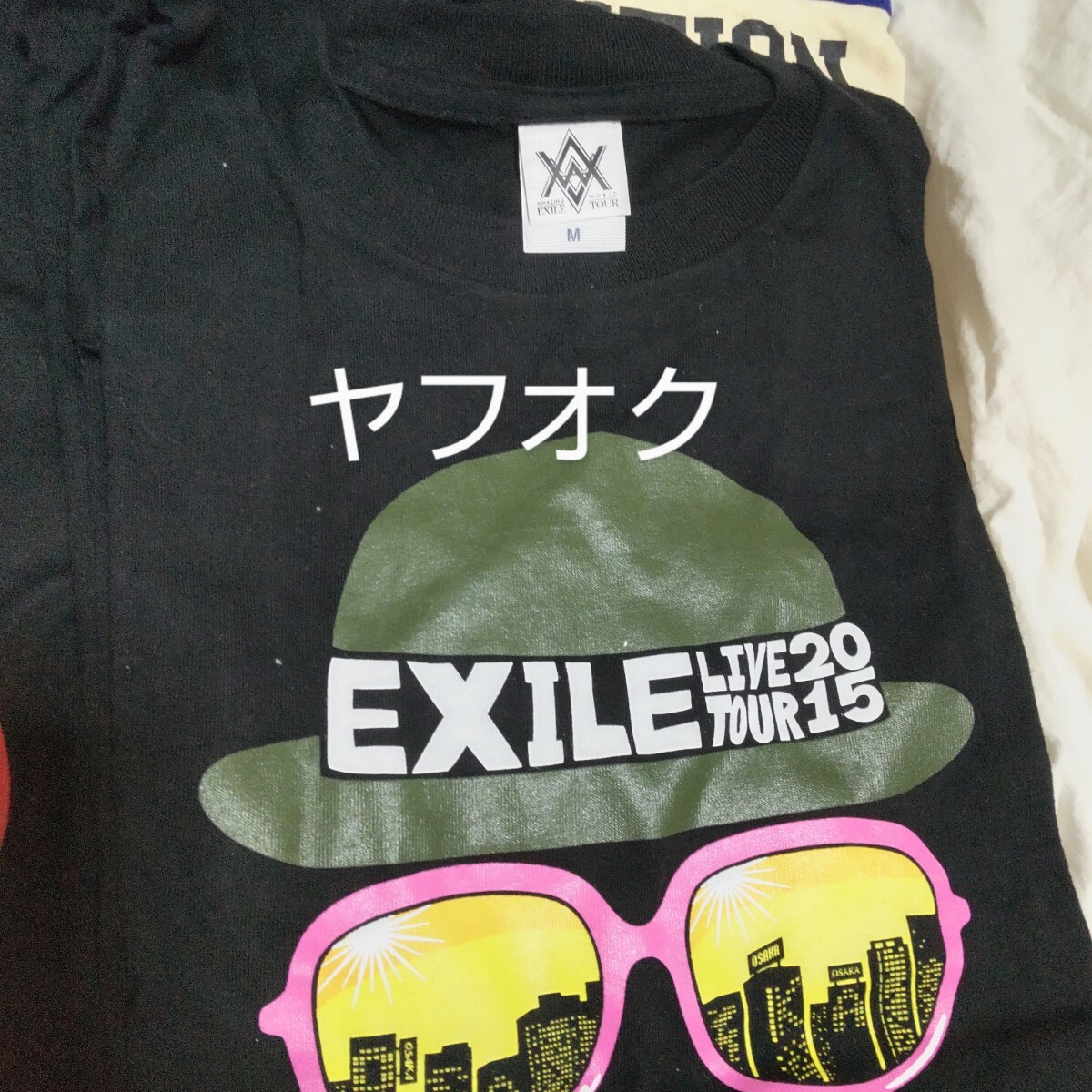 EXILE ネックストラップ、EXILE TRIBE PERFECT YEAR LIVE TOUR TOWER OF WISH2014、EXILE LIVE TOUR2015 AMAZING WORLD Tシャツ　等 セット_画像4