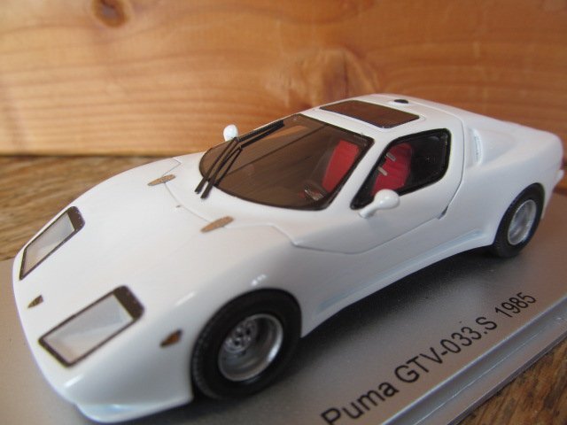 { единый по всей стране стоимость доставки 800 иен } супер редкий 1|43 Puma GTV-033S 1985 год белый цвет Puma 175pcs
