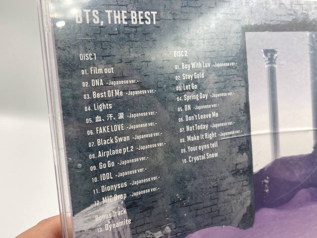 BTS,THE BEST　UICV-9336/7,UICV-1115/6　全23曲　※ケース割れ有　2枚　中古　現状品　音楽　CD　＊A241-6＊_画像5