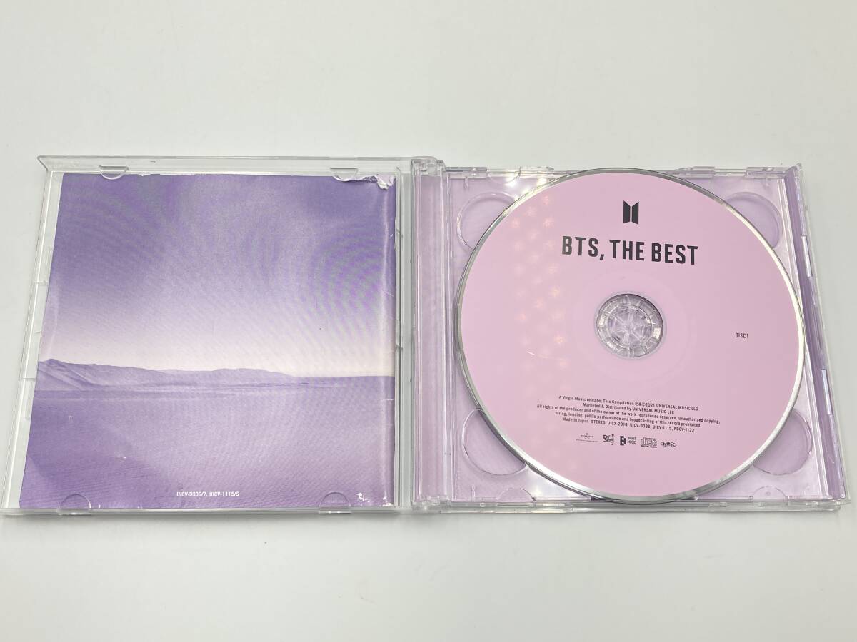 BTS,THE BEST　UICV-9336/7,UICV-1115/6　全23曲　※ケース割れ有　2枚　中古　現状品　音楽　CD　＊A241-6＊_画像2