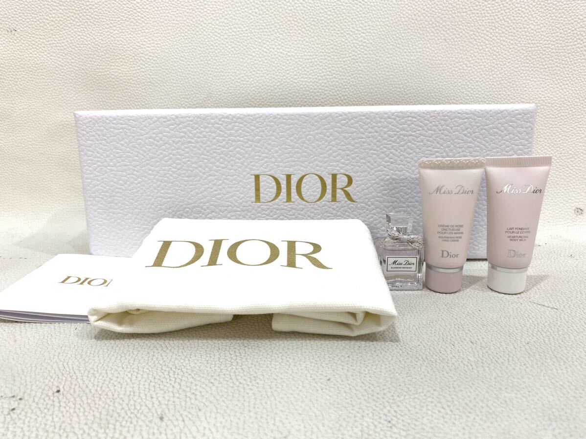 R4E709◆新古品◆ クリスチャンディオール Christian Dior ミスディオール トラベルセット 香水 オードゥトワレ ボディミルク等 4点セットの画像4