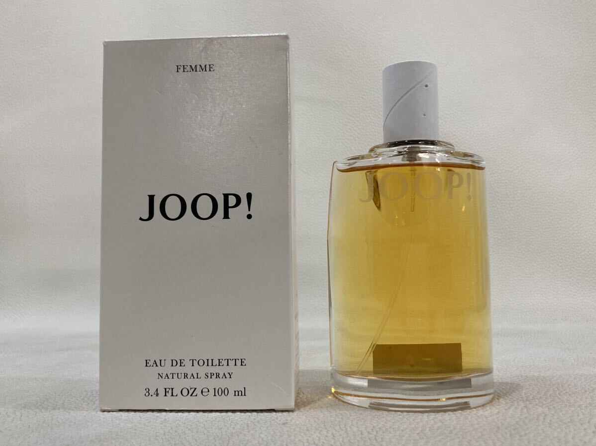 R4E031◆新品同様◆ ジョープ JOOP! JO JO ファム FEMME オードトワレ 香水 100mlの画像1