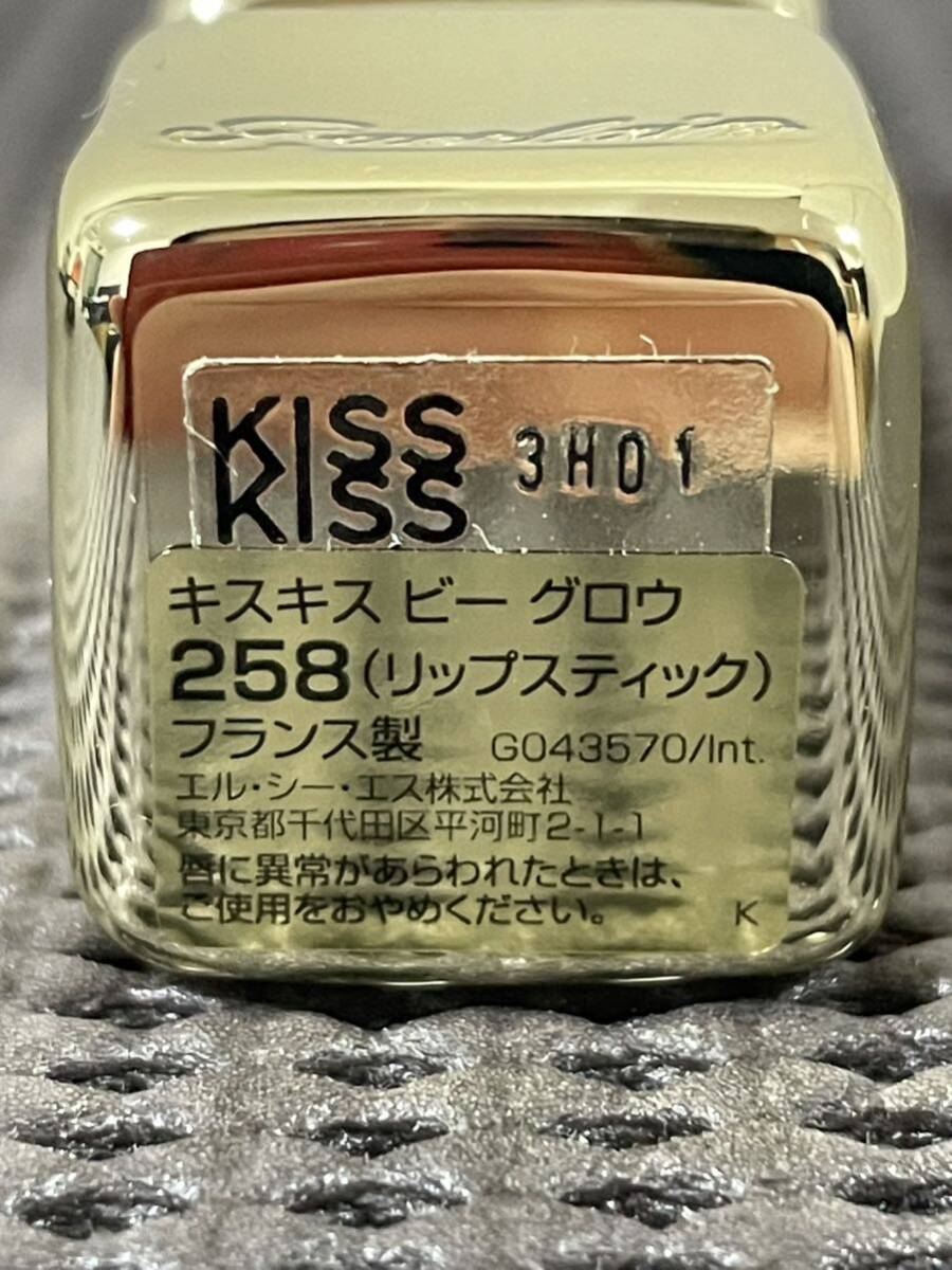 N4E117* как новый * Guerlain Kiss Kiss Be Glo u258 губная помада помада 3.2g