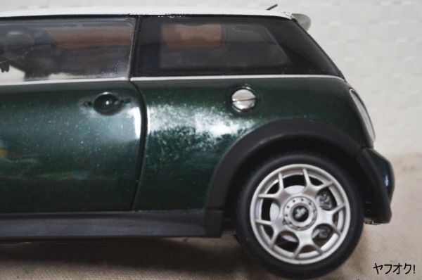 オートアート ミニクーパーS 1/18 ミニカー 緑 MINI COOPER S_画像9