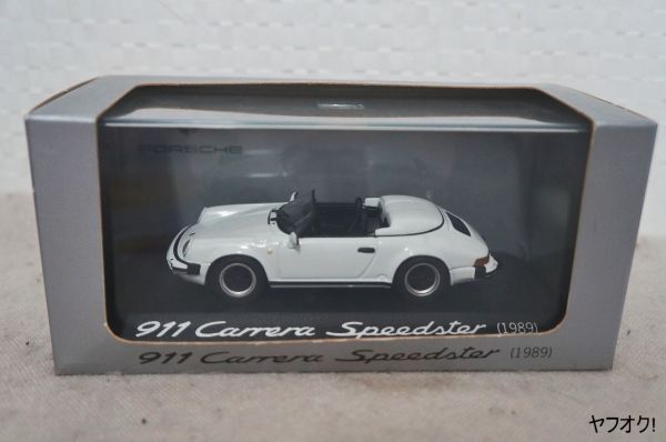 ポルシェ 911 カレラ スピードスター 1/43 ミニカー ミニチャンプス 白_画像4