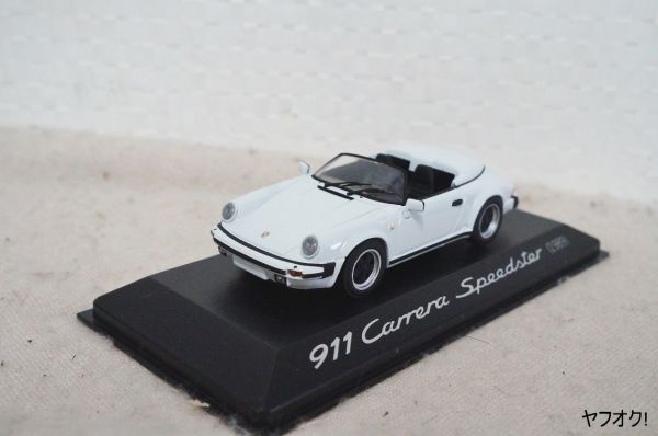 ポルシェ 911 カレラ スピードスター 1/43 ミニカー ミニチャンプス 白_画像1