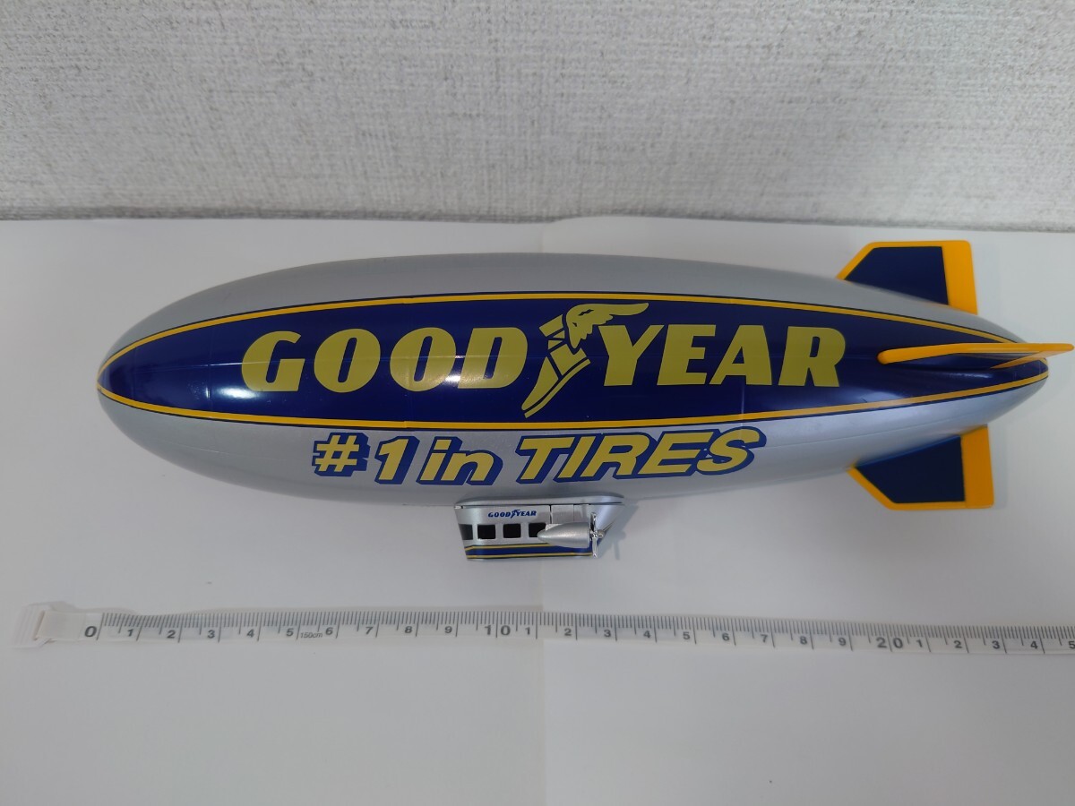  Goodyear /GOODYEAR/ flight boat savings box /GOOD YEAR BLIMP COIN BANK/#1 in TIRES/ unused box attaching 