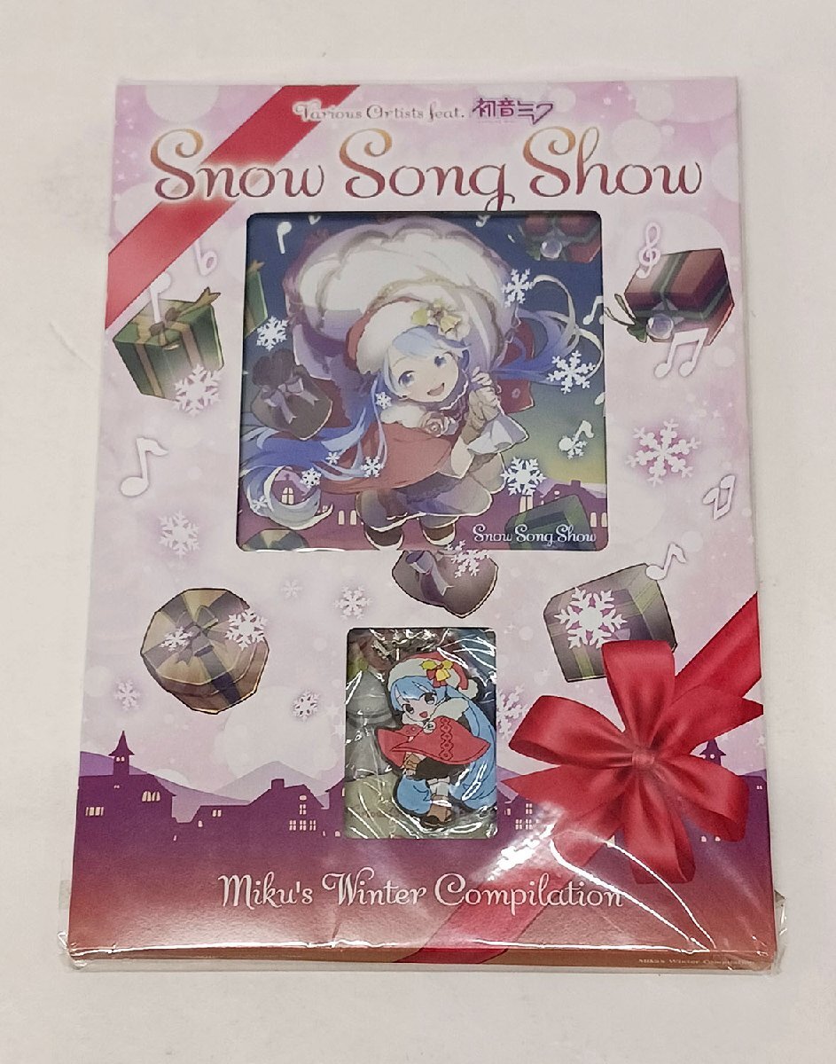 0228-2☆1円スタート☆中古 Snow Song Show Various Artist feat 初音ミク　グッズ_画像1