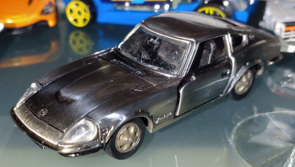 トミカ 58 ニッサンフェアレディ240ZG グレー 日本製 トミカ 日産 フェアレディ 240ZG 無塗装銀 燻銀|Yahoo!フリマ