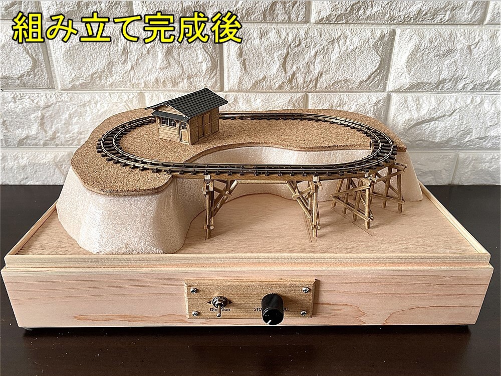 高評価なギフト 【送料無料】HOナロー(1/80-87,9mm) 森林鉄道風小型レイアウトベースキット(ティンバートレッスル付き)|PWM簡易パワーパック搭載 その他