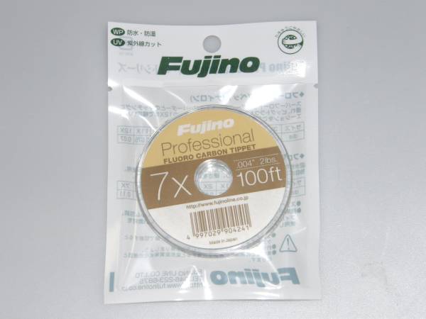 ◇Fujino Pro フロロカーボンティペット(4X~7X) 1個 送料無料_画像1