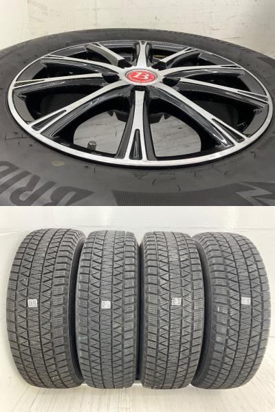 中古タイヤホイールセット 215/70R16 100Q 16インチ 16×6.5J +38 5穴 PCD114.3 ブリヂストン DM-V3 冬 RAV4 d814_画像4