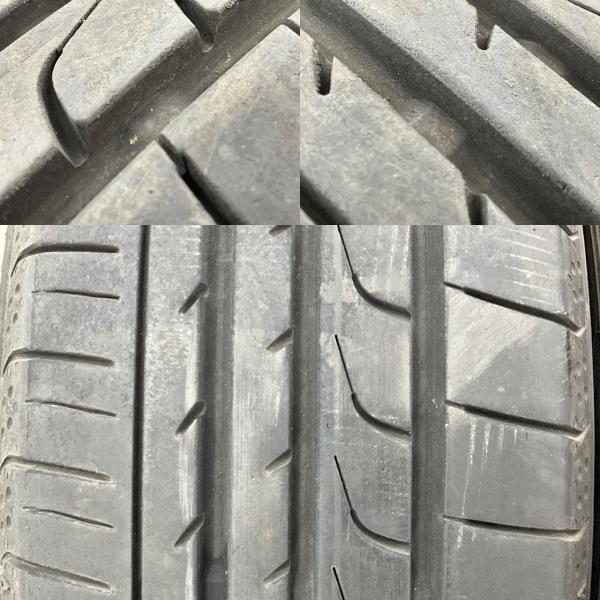 中古タイヤ 4本セット 165/60R14 75H ヨコハマ BLUEARTH RV02 CK 夏 サマー 165/60/14 ek アクティブ b6382の画像5