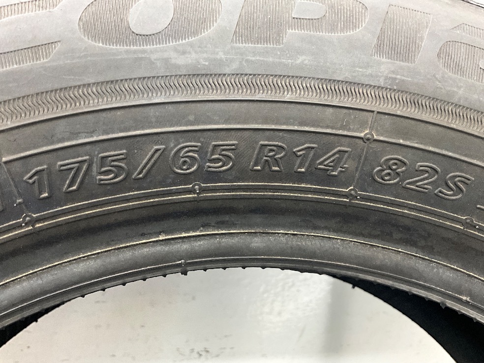 新品タイヤ 処分特価 4本セット 175/65R14 82S ブリヂストン ECOPIA NH200C 夏 サマー ブーン/ルミナス b6606_画像7