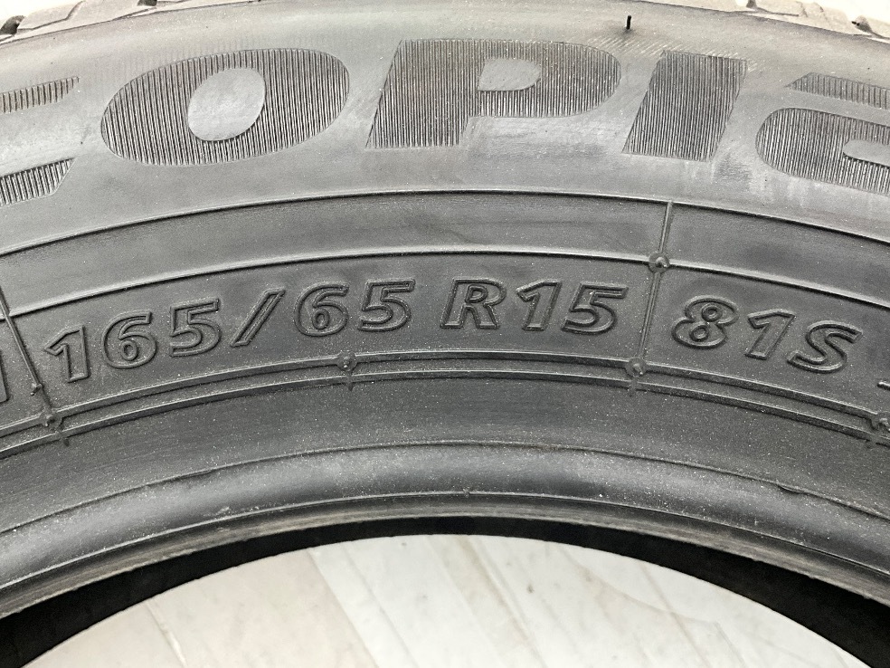 新品タイヤ 処分特価 4本セット 165/65R15 81S ブリヂストン ECOPIA NH200C 夏 サマー 165/65/15 プラッツ/デリカ D:2 b6600_画像7