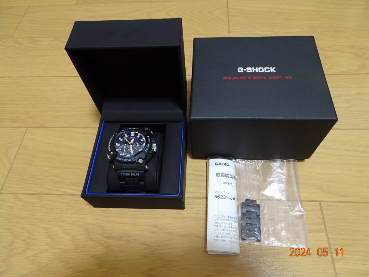 カシオ CASIO G-SHOCK FROGMAN GWF-A1000-1AJF 電波ソーラー Bluetooth_画像1