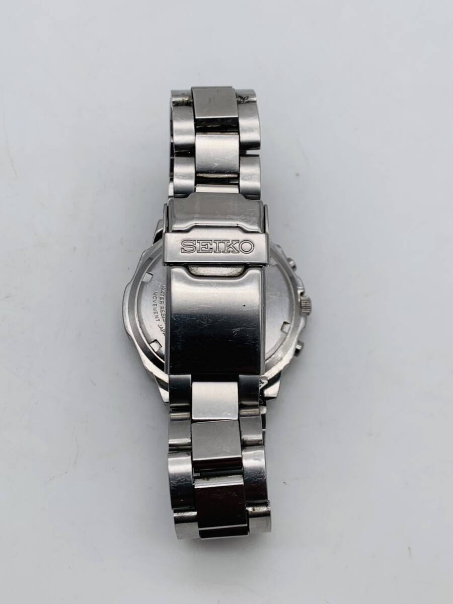 ★電池切れ・現状品★SEIKO セイコー 腕時計 クロノグラフ 7192-0CA0　デイト　クォーツ　QZ　メンズ★_画像6