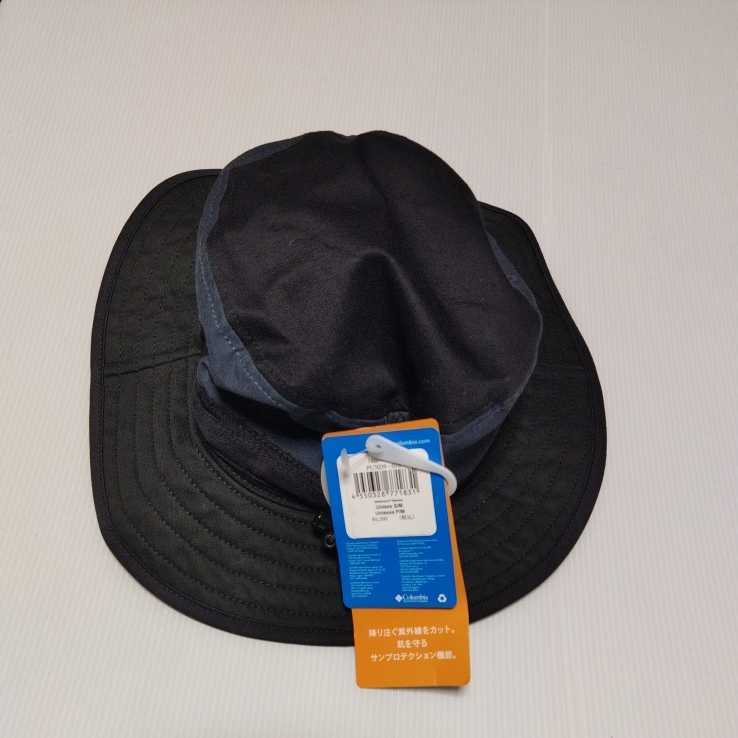 未使用　コロンビア Columbia ユニセックス シッカモアブーニー PU5039 018 ブラック sizeS-M タグ付 ハット 帽子サファリハット1860481018