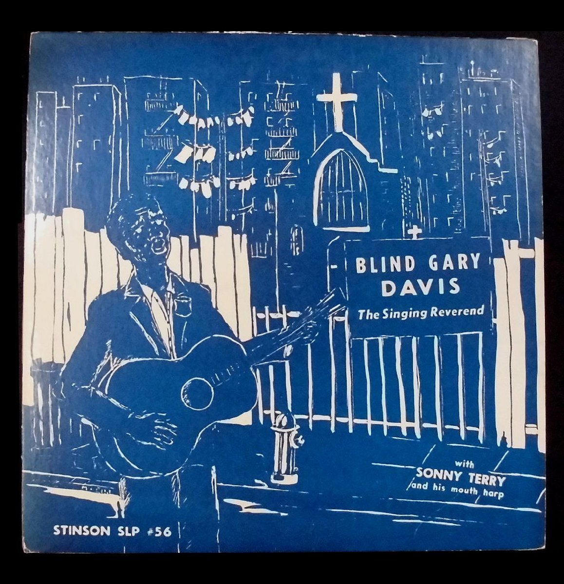 ●US-Stinson Recordsオリジナル””’54,最難関,10”,w/Booklet!!”” Blind Gary Davis w/Sonny Terry /The Singing Reverend_画像2