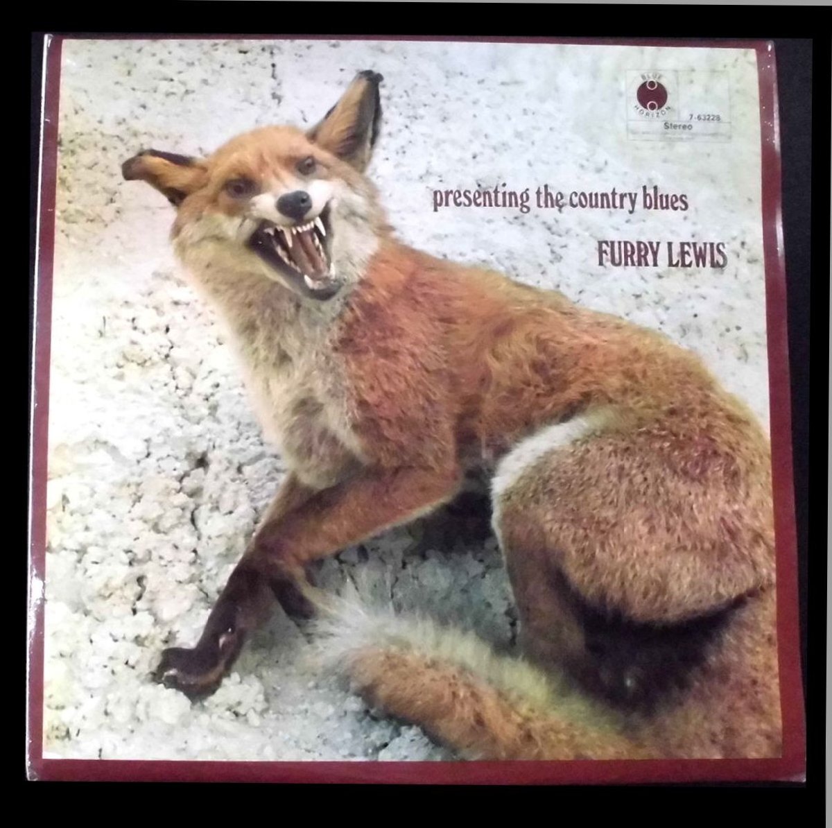 ●UK-Blue Horizonオリジナル””w/Coating-Cover!!”” Furry Lewis / Presenting The Country Blues_画像1
