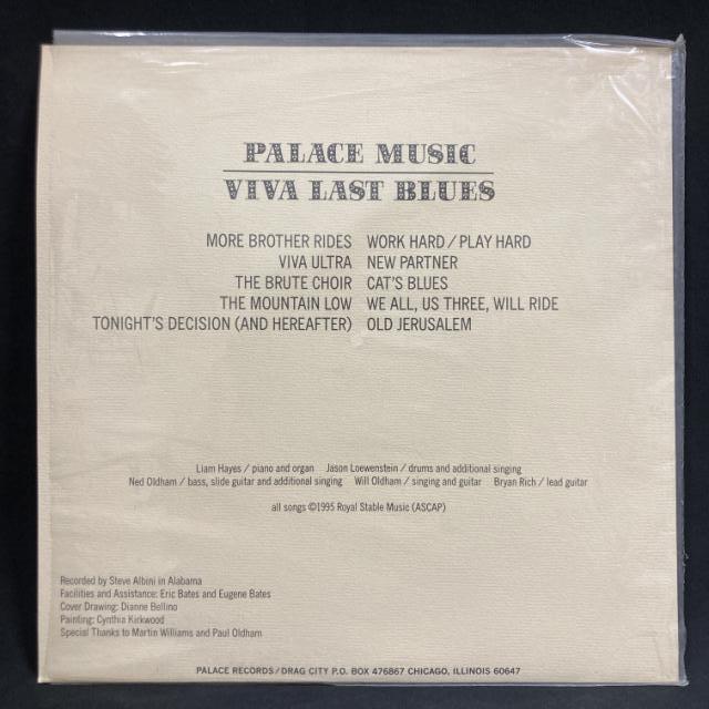 PALACE MUSIC / VIVA LAST BLUES (US-ORIGINAL)_画像2