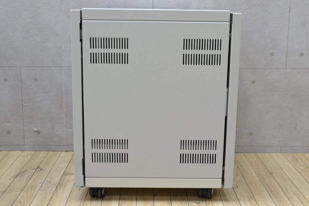 W579#a Lexon # серверный шкаф #ISR100# вентилятор рабочий товар #H540mm×W450mm×D450mm# полки доска 2 листов * электропроводка для канал * ключ 2 шт есть 