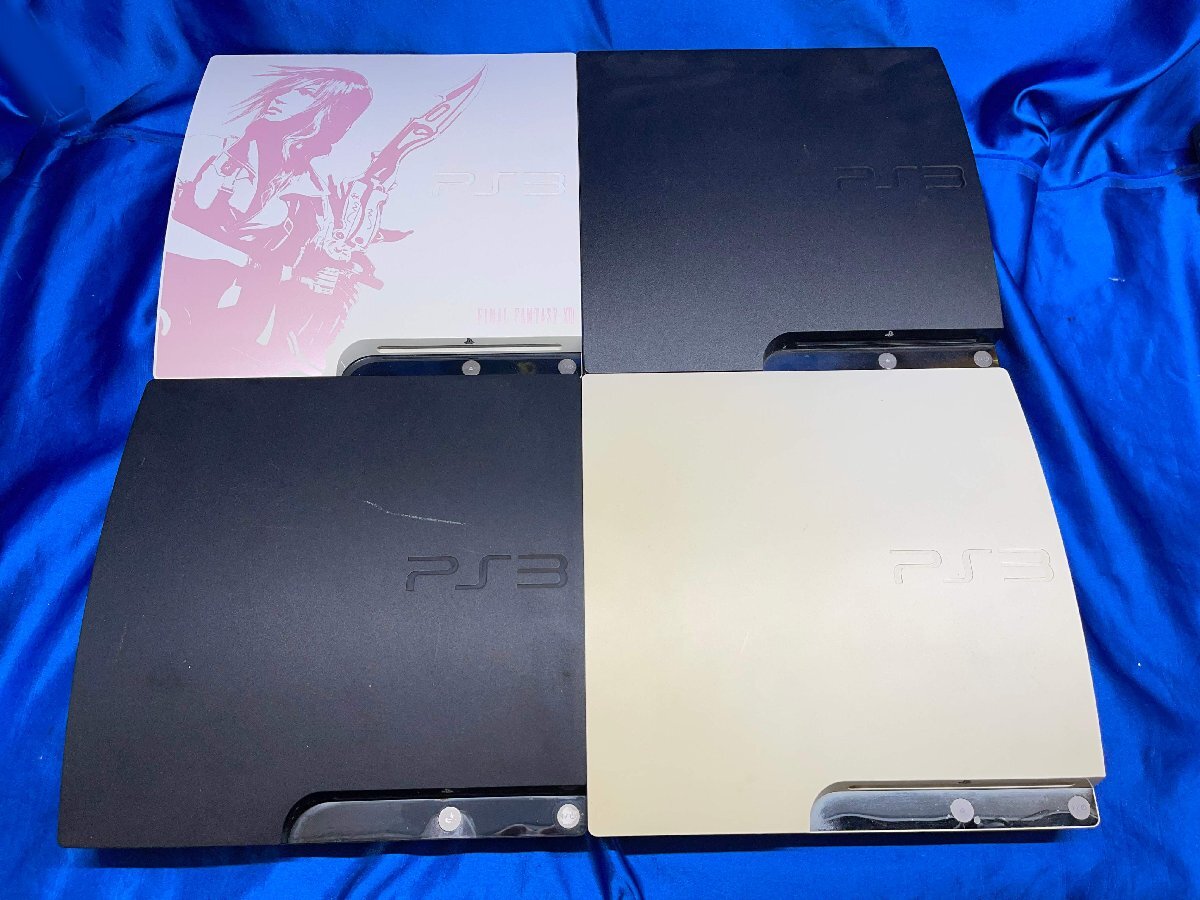 1 иен старт Junk PS3 PlayStation 3 тонкий корпус 8 шт. (3000 номер плата 4 шт. +2000 номер плата 4 шт. ) K