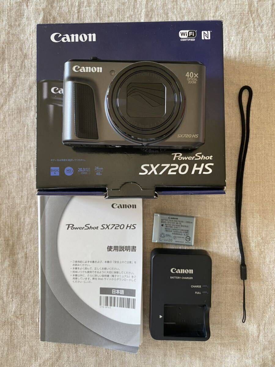 ◆ CANON PowerShot SX720 HS ◆ キャノン パワーショット ◆ PSSX720HSBK ◆ 美品の画像10