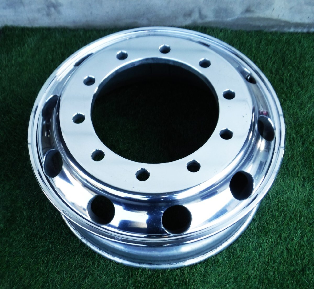 *[ Mitsui Sumitomo ]22.5x7.50 колесо aluminium большой ISO стандарт 10 дыра off:162mm передний поверхность полировка завершено [ прямой самовывоз теплый прием ] супер-скидка 1 шт. цена _TB135