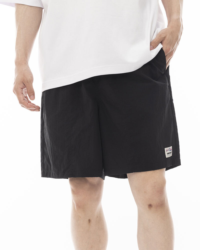 ★送料無料★2024春夏 新品【ELEMENT/エレメント】SHOD CAMP SHORTS 水陸両用ウォークパンツ/ショートパンツ FBK メンズM BE02A-613