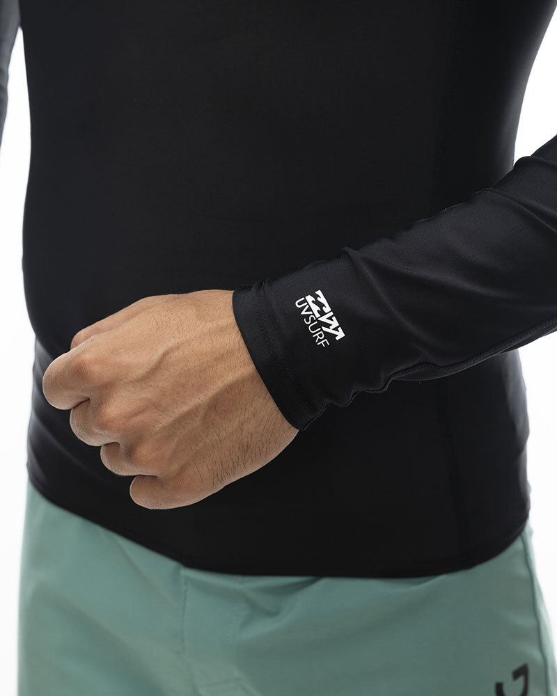 【SALE】★送料無(wú)料★2024春夏 新品【BILLABONG/ビラボン】HI NECK LS ラッシュガード BLK メンズM BE011-851