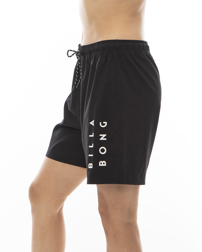 ★送料無料★2024春夏 新品【BILLABONG/ビラボン】MIDDLE BOARDSHORTS ボードショーツ/サーフトランクス BLK レディースM BE013-504_画像2