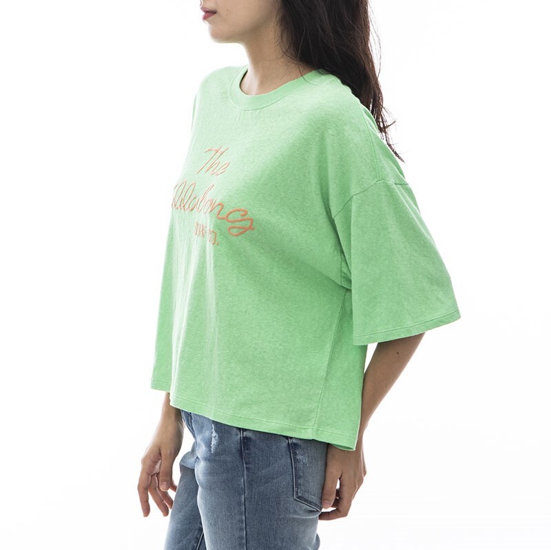 ★送料無料★2024春夏 新品【BILLABONG/ビラボン】THE BILLABONG CROPPED TEE クロップドＴシャツ GGC0 レディースL BE01C-204_画像2