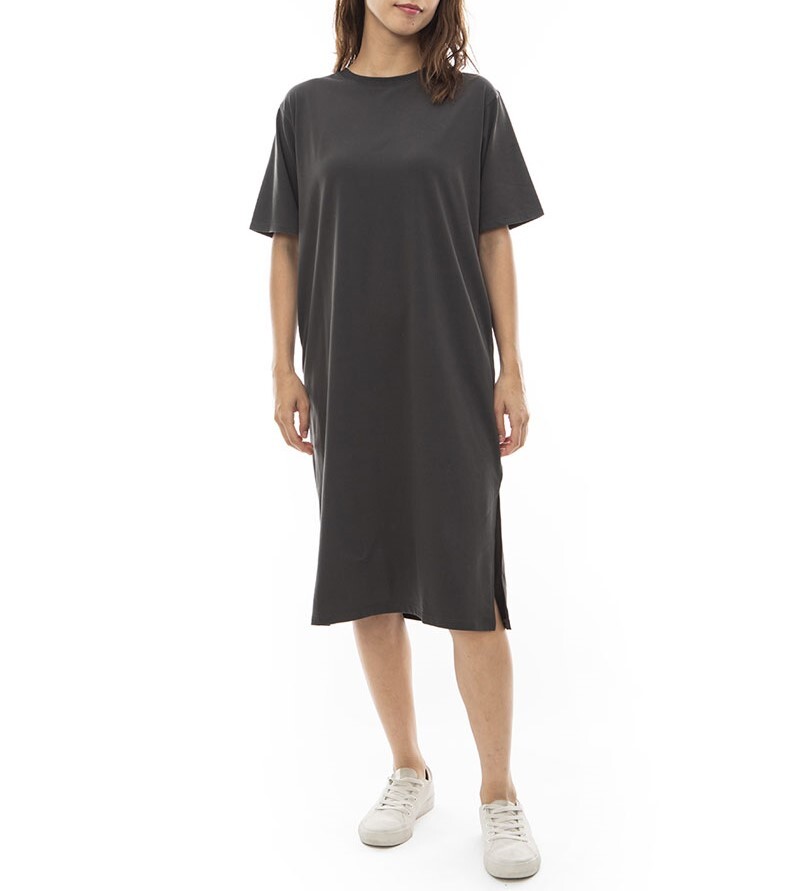 ★送料無料★2024春夏 新品【BILLABONG/ビラボン】ONE POINT TEE ONEPIECE UVワンピース RAV レディースL BE013-354