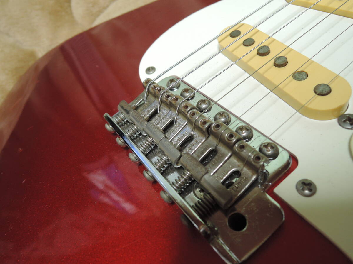 Fender Japan ST57 Lシリアル 富士弦製造 キャンディーアップルレッド メンテ済み～売り切り～♪_画像7