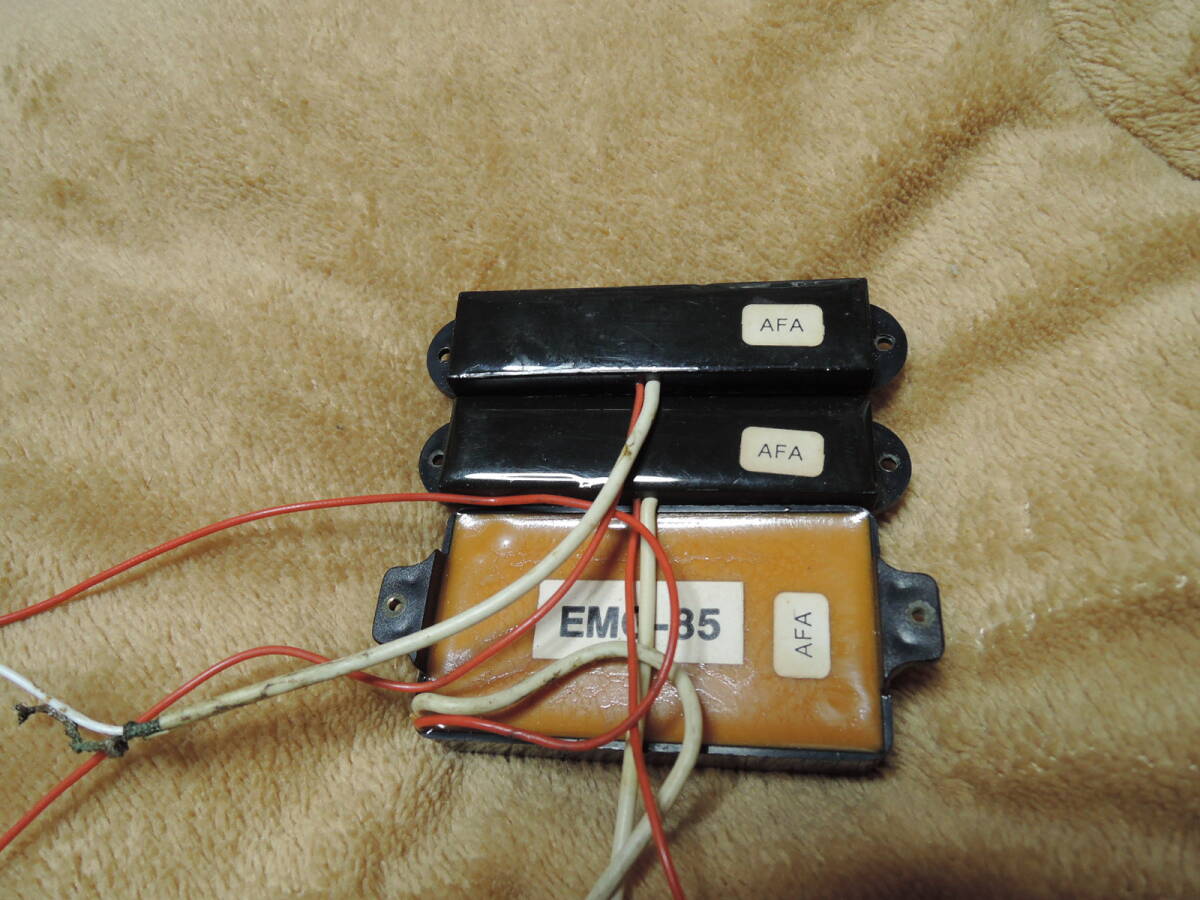 EMG SSHセット SA-SA-85 1980年代 オレンジ樹脂 中古現状優先 売り切り～♪_画像2