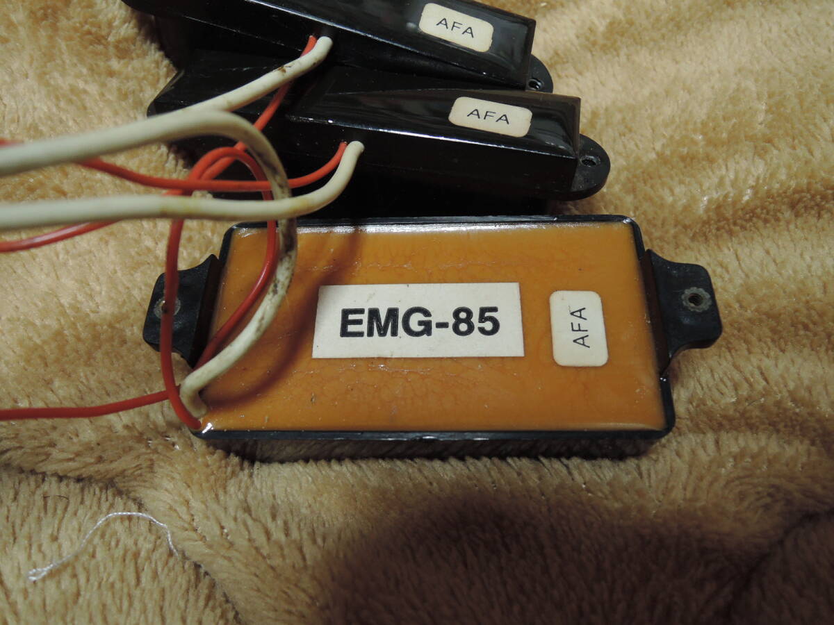 EMG SSHセット SA-SA-85 1980年代 オレンジ樹脂 中古現状優先 売り切り～♪_画像3
