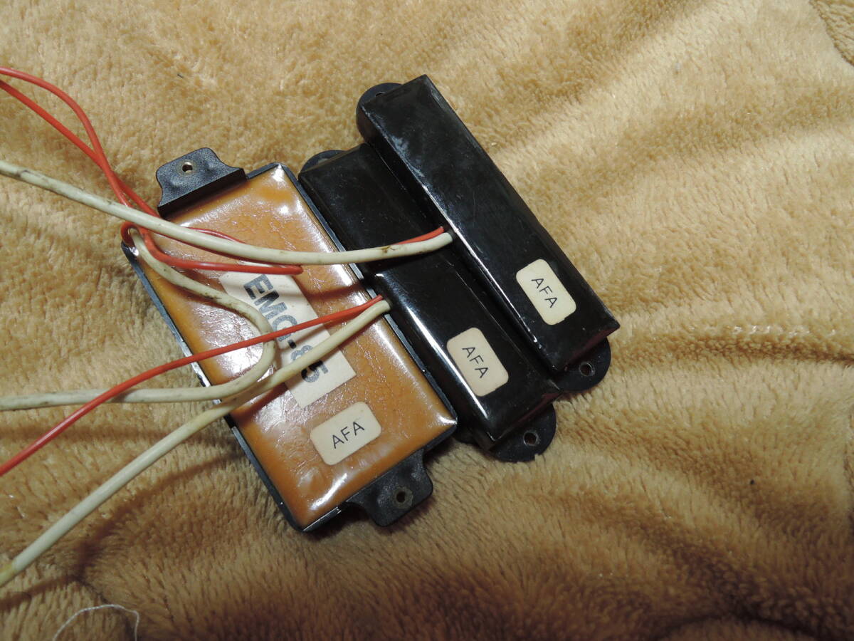 EMG SSHセット SA-SA-85 1980年代 オレンジ樹脂 中古現状優先 売り切り～♪_画像4