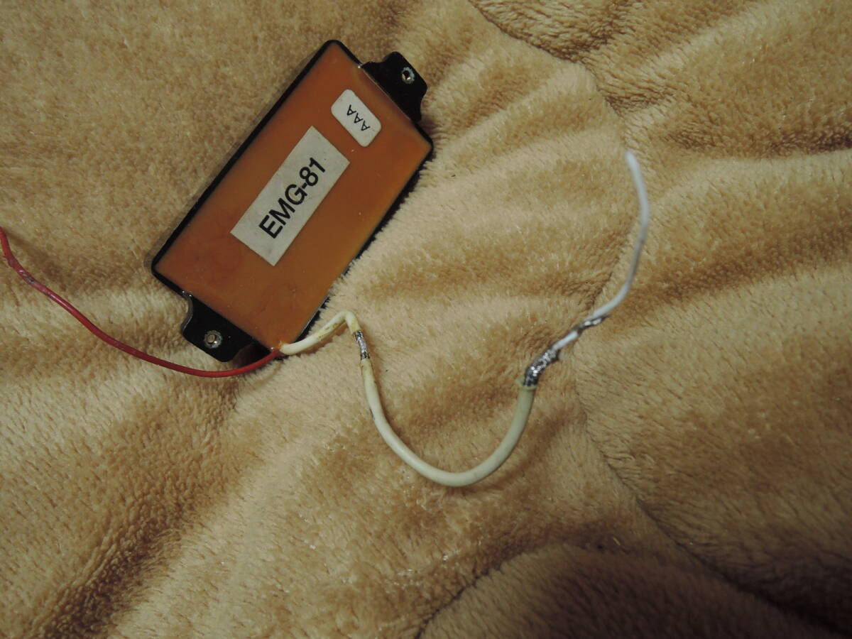 EMG 81 1980年代 オレンジ樹脂 中古現状優先 売り切り～♪_画像4