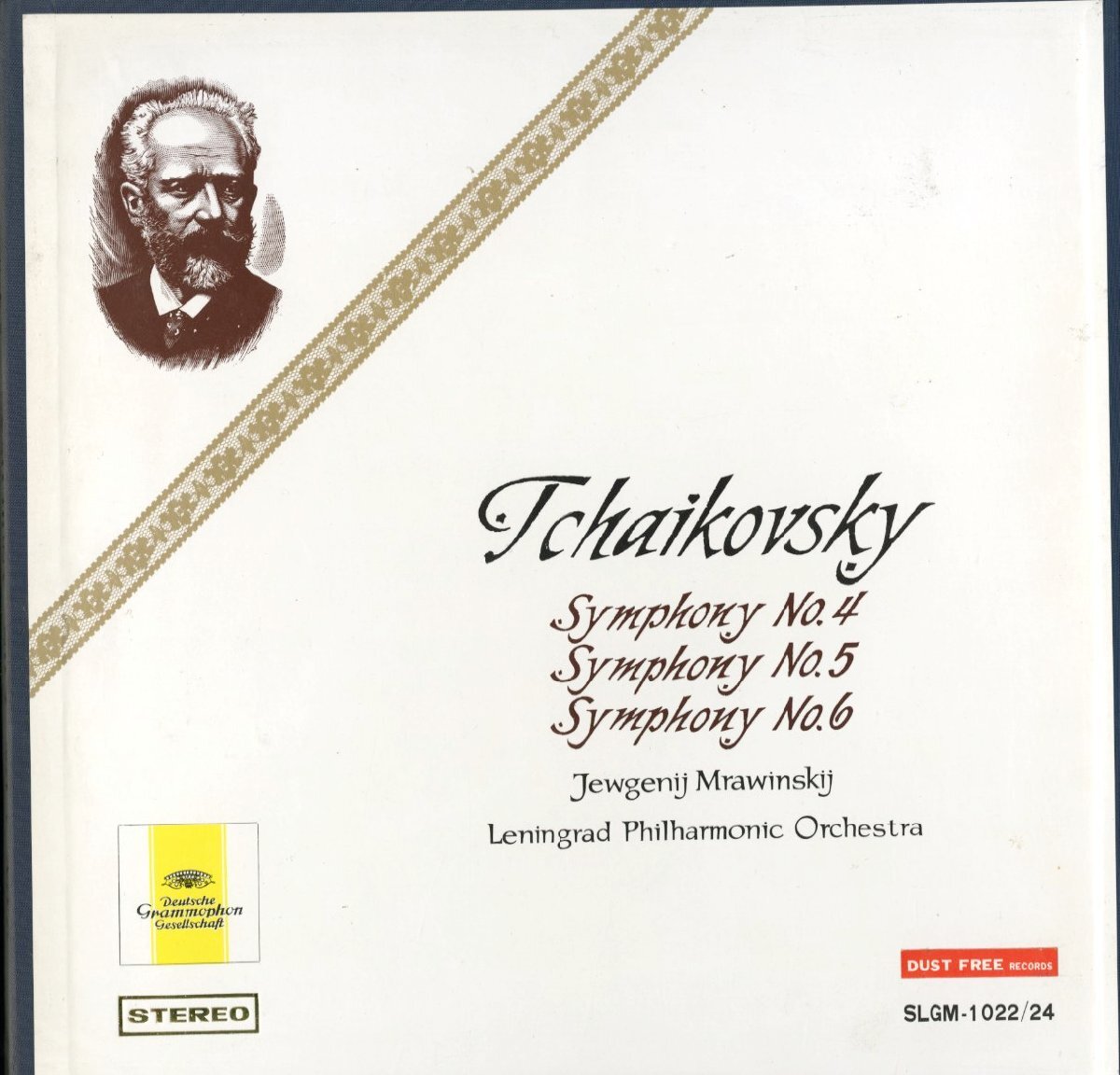 日DGG SLGM1022/24エフゲニー・ムラヴィンスキー チャイコフスキー「交響曲第4|5|6番(3枚組)＊_画像1