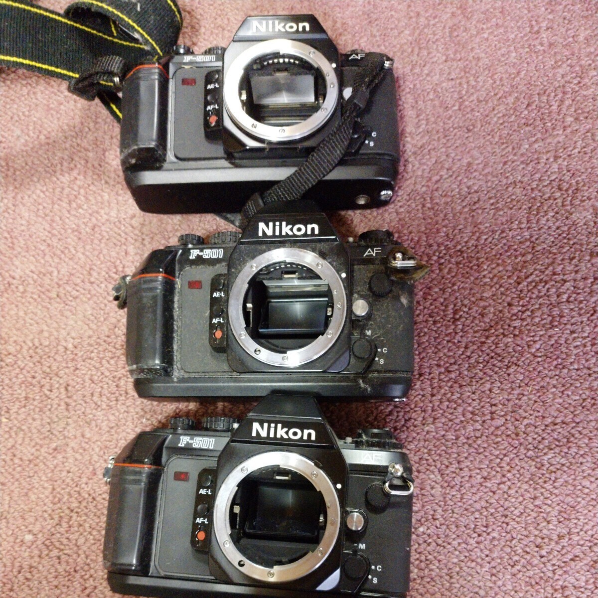Nikon フィルムカメラ F-501 FG-20 中古品まとめて_画像1