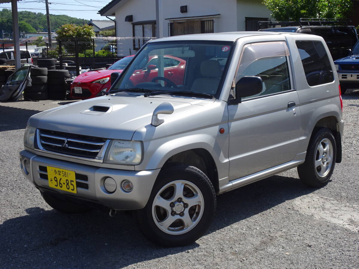 パジェロミニ*検長*4WD*ターボ*ETC*純正AW*310508☆_画像1