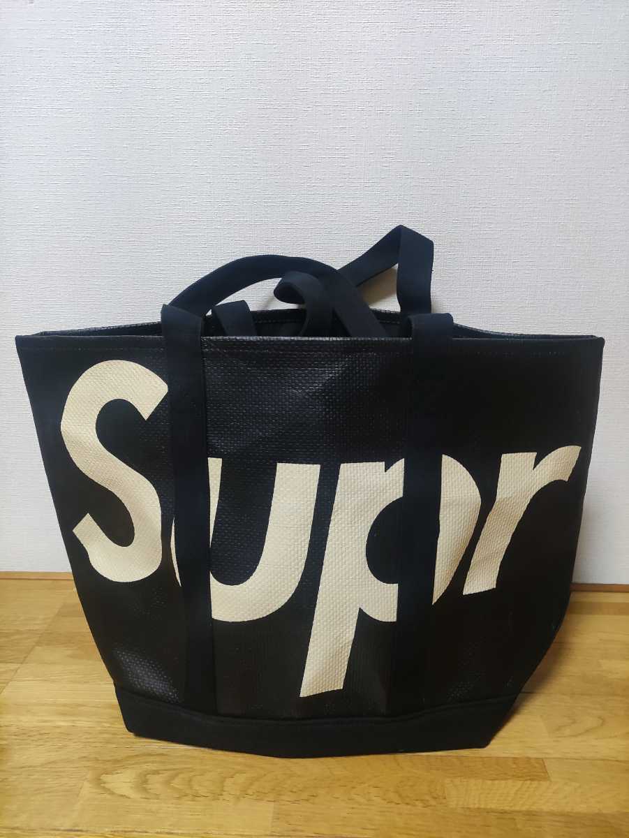 Supreme 20SS Raffia Tote Bag シュプリーム ラフィア _画像1