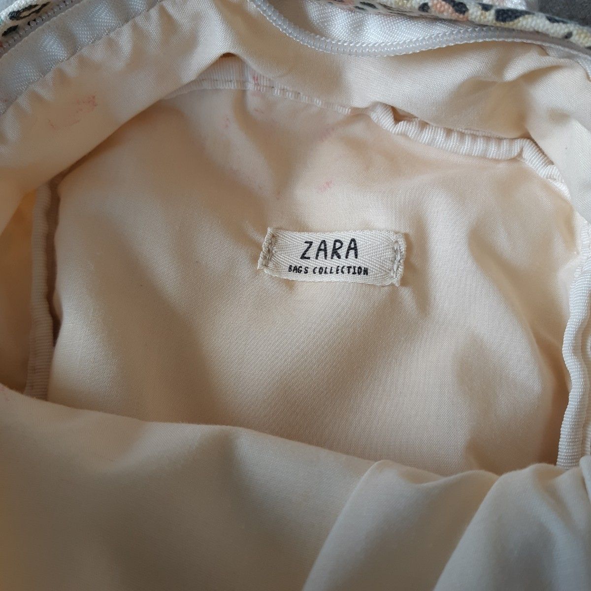 ZARA　 リュックサック　キッズ　レオパード柄