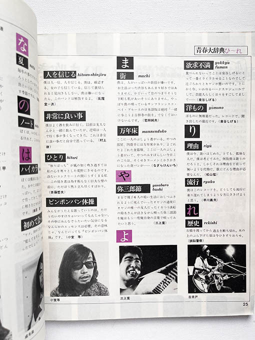 ライトミュージック 1974年6月号 オノ・ヨーコ 矢沢永吉_画像5