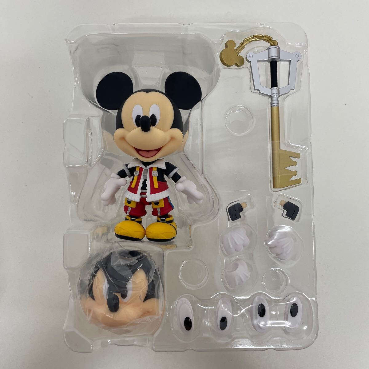  нестандартный ......1075 король Mickey Mouse Kingdom Hearts gdo Smile Company gsma Disney фигурка 240519KR